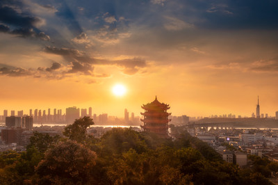 黄鹤楼是武汉的一张名片曾院平摄影